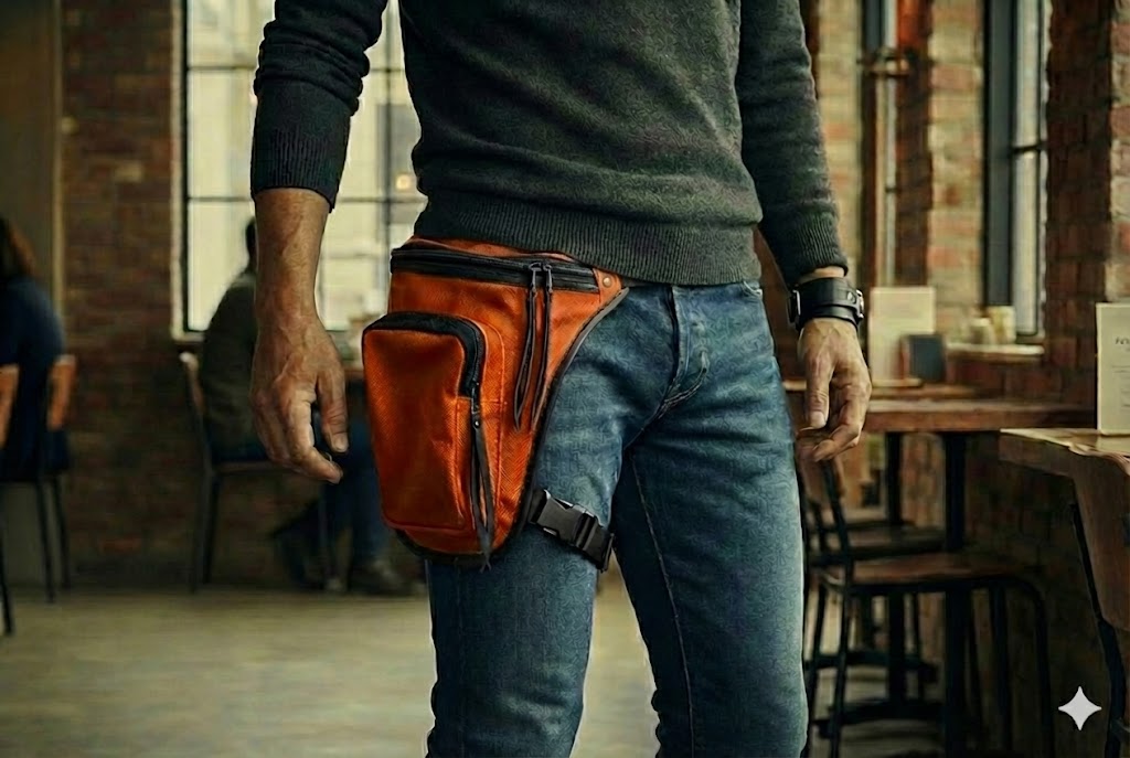 Motorcycle Leg Bag（BRN）